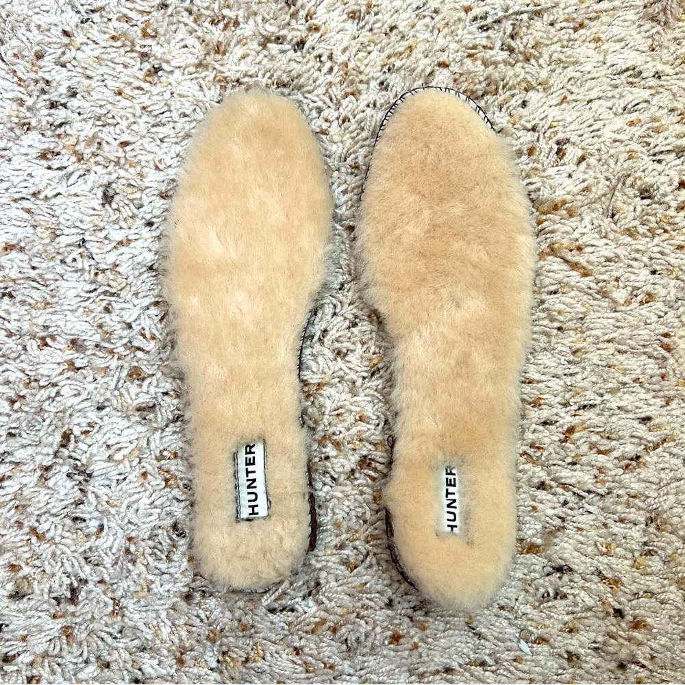 Hunter Shearling Insoles - size 8